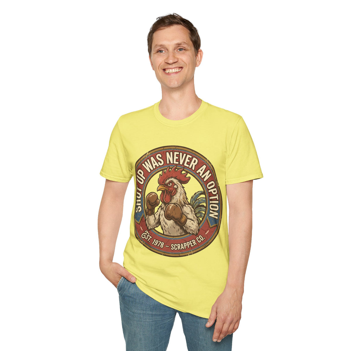 Graphic T-Shirt — “Shut Up Was Never an Option” Funny Retro Cowgirl Tee - Trending Now - September 2026