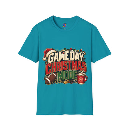 Game Day Christmas T-Shirt — Football Holiday Mode Tee