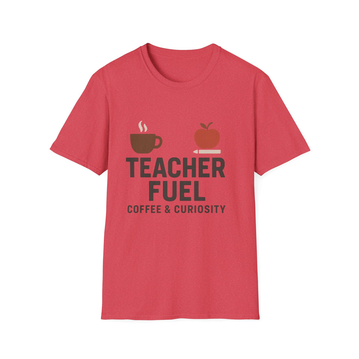 Teacher Fuel T‑Shirt — Coffee & Apple Graphic Tee for Teachers - Trending Now - August 2026