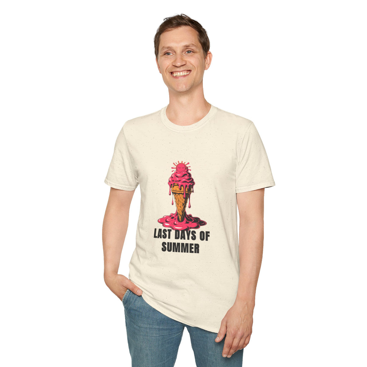 Ice Cream Melt T-Shirt — "Last Days of Summer" Graphic Tee - Trending Now - August 2026