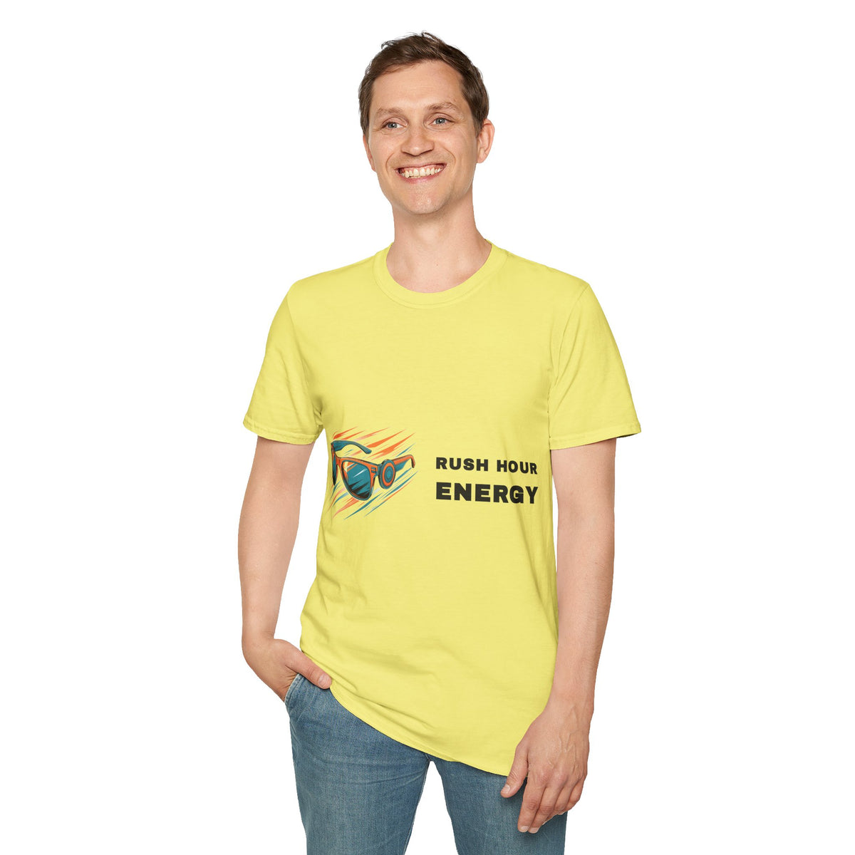 T-Shirt — Rush Hour Energy Graphic Tee - Trending Now - September 2026