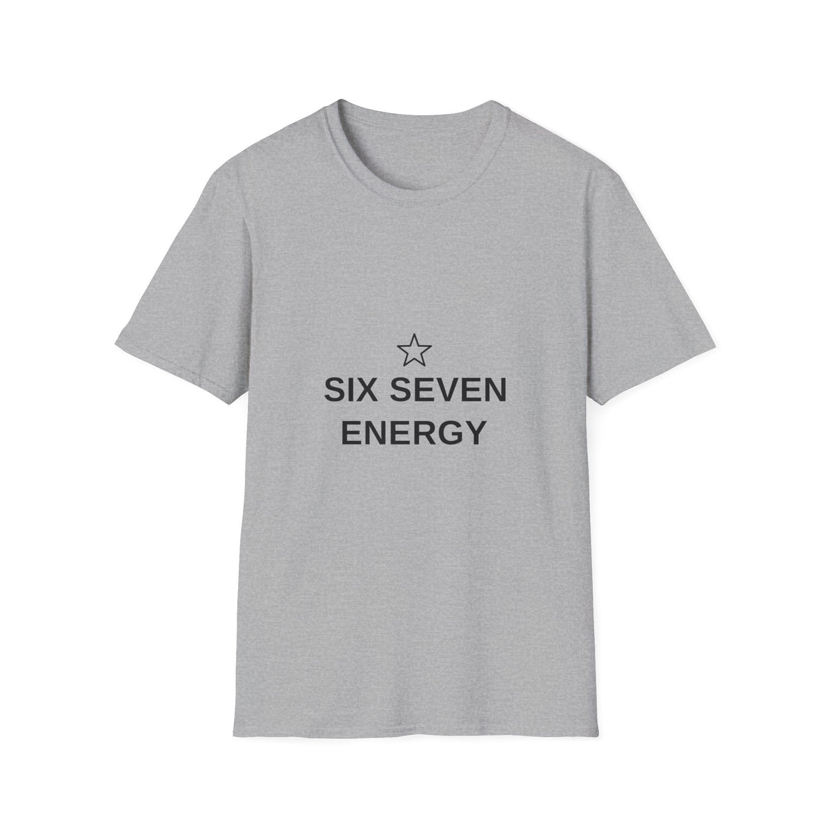 Six Seven Energy T-Shirt — Minimal Star Graphic Tee - Trending Now - August 2026