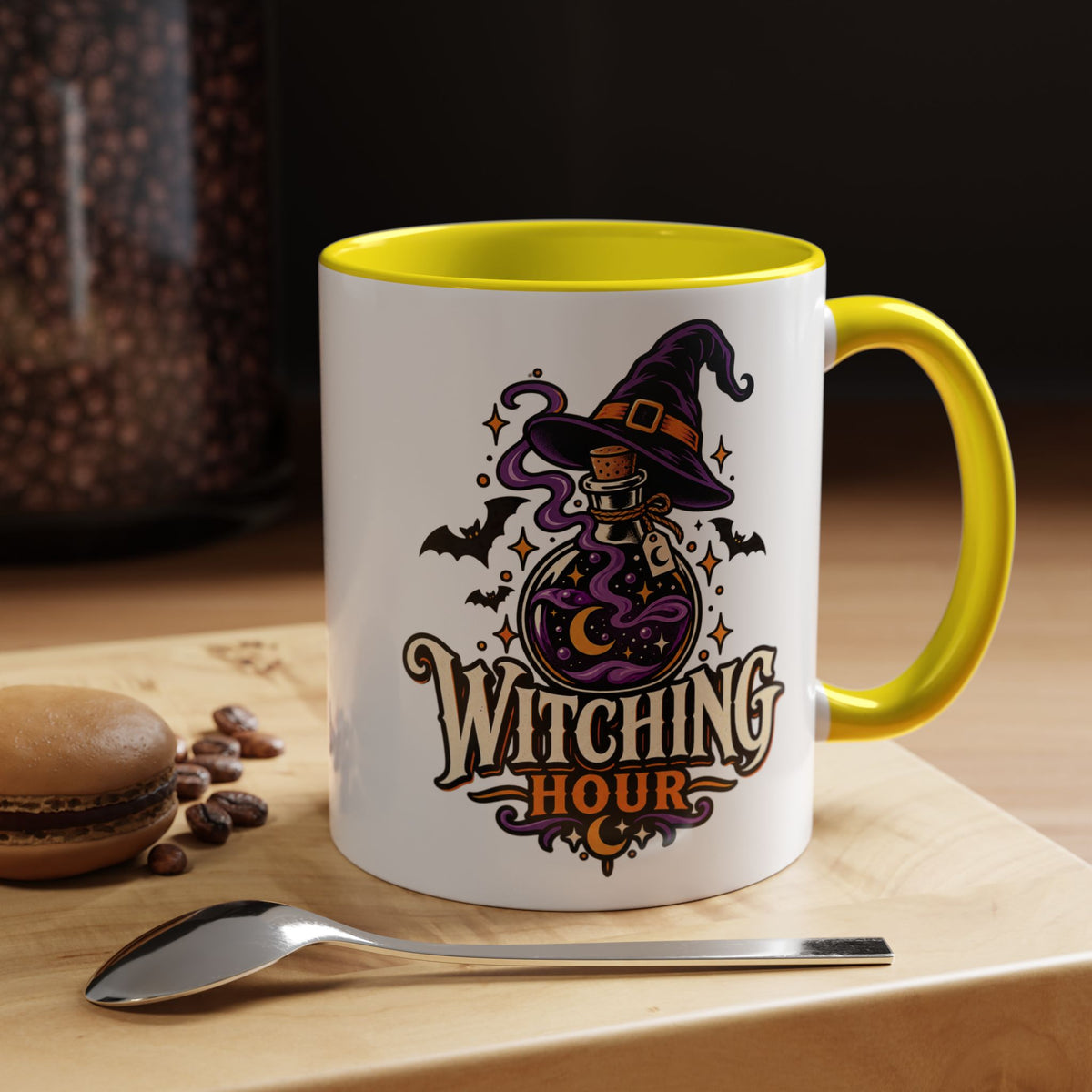 Witching Hour Coffee Mug — Halloween Witch Potion Accent Mug (11/15oz)
