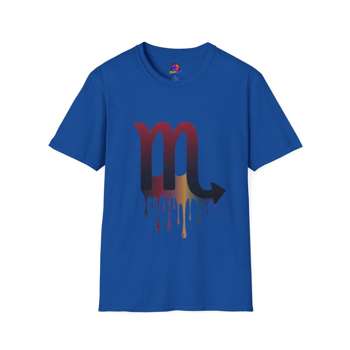 Scorpio Drip Symbol T-Shirt — Zodiac Scorpion Astrology Tee