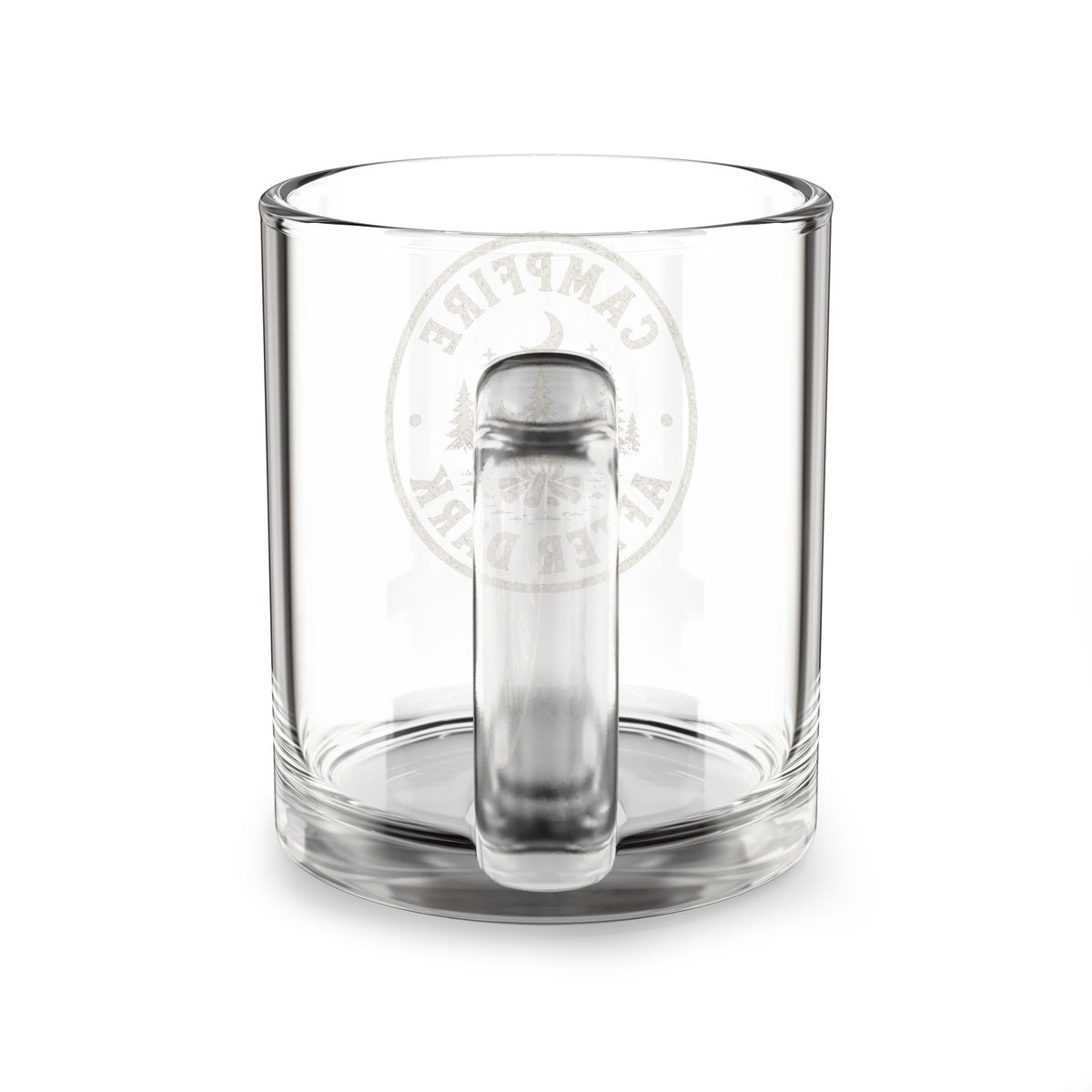 Glass Mug, 10oz Milo Bailey Dog Dad Mom Glass Mug, 10oz
