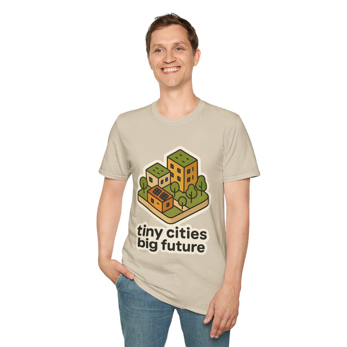 Tiny Cities Big Future T-Shirt — Eco Urbanism Graphic Tee - Trending Now - September 2026