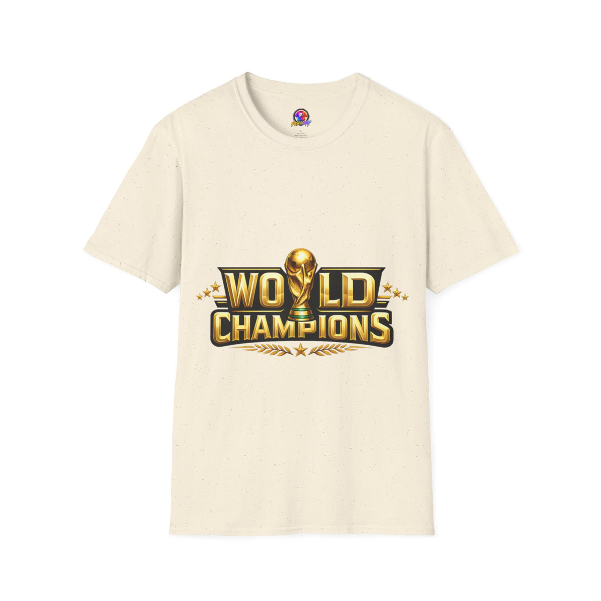 World Champions T-Shirt — Gold Trophy Sports Tee
