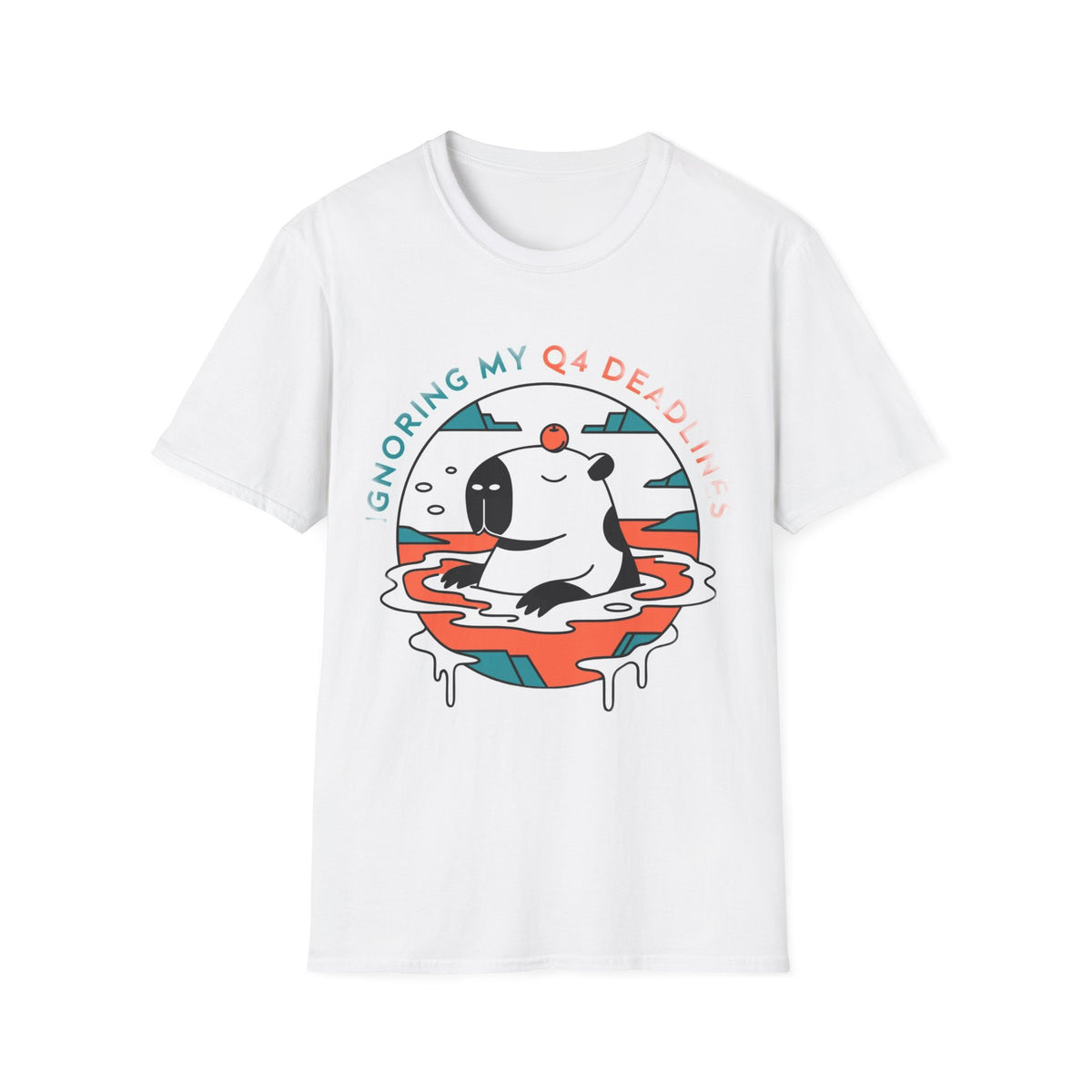 Lazy Panda 'Ignoring My Q4 Deadline' T-Shirt - Trending Now - August 2026