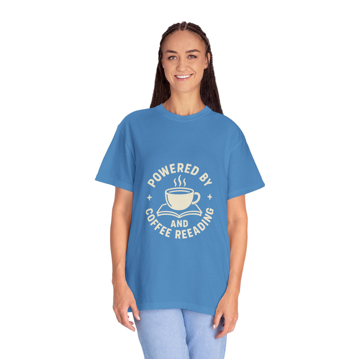 Coffee & Reading T-Shirt — "Powered by Coffee and Reading" Graphic Tee - Trending Now - October 2026