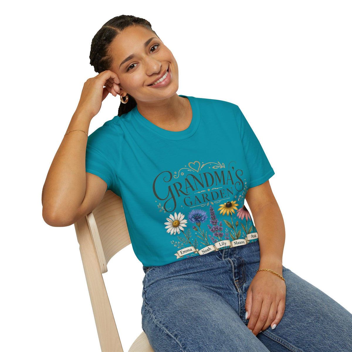 Grandma's Garden T-Shirt — Floral ‘Grandma’s Garden’ Gift Tee