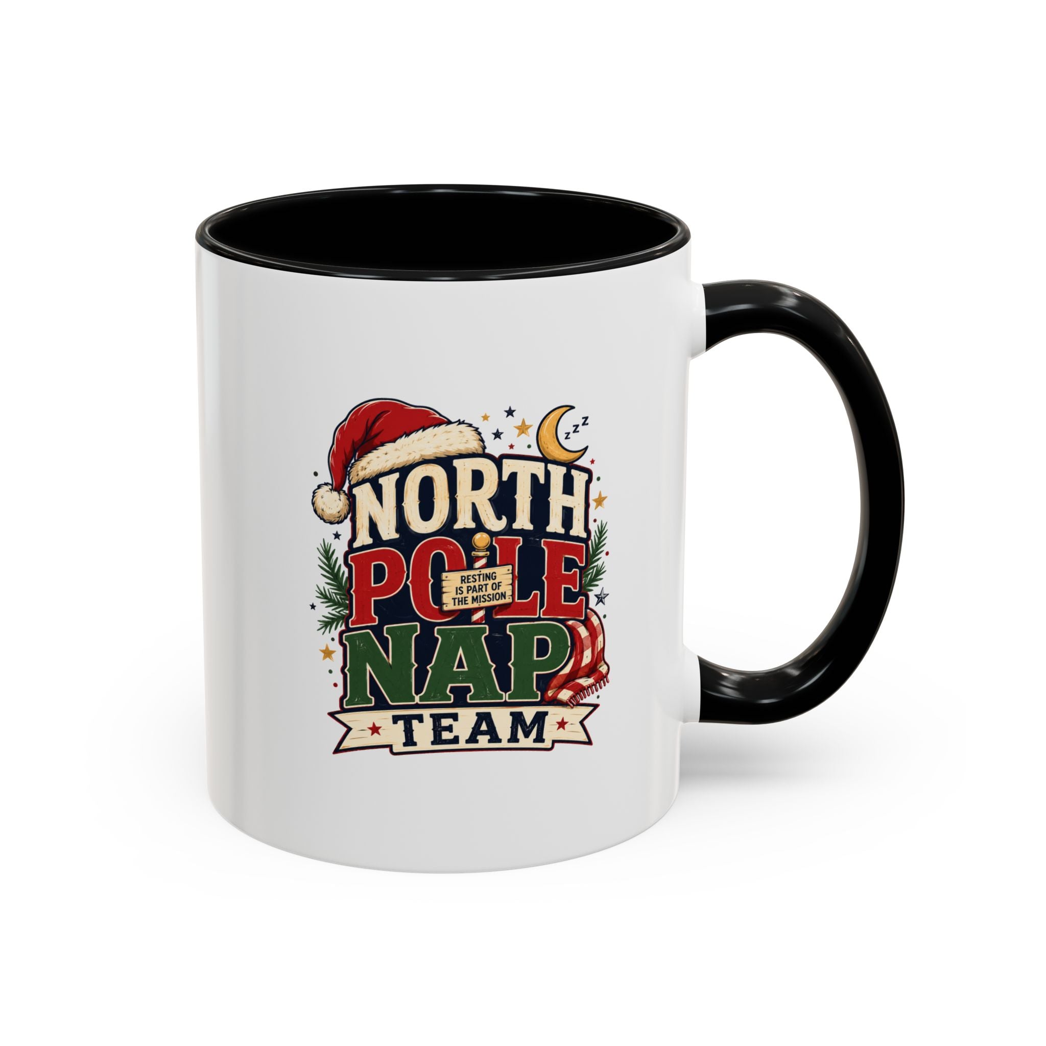 Accent Coffee Mug North Pole Nap