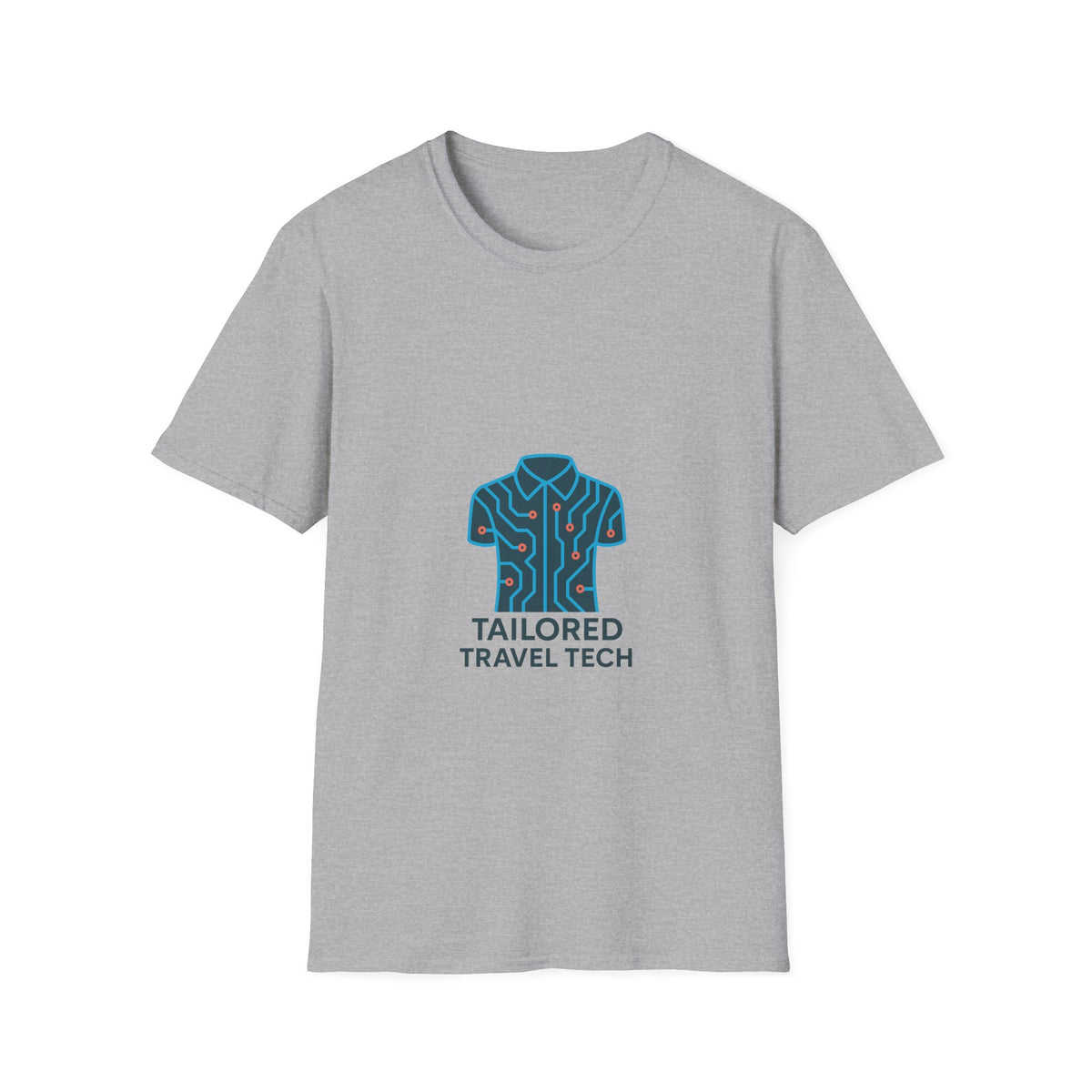 Tailored Travel Tech T-Shirt — Travel Tech Logo Tee - Trending Now - October 2026