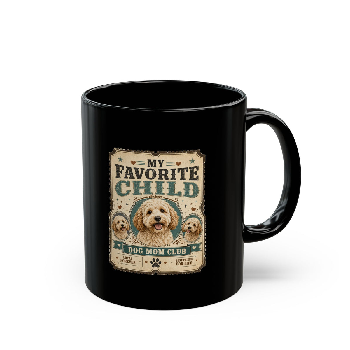 Milo Bailey Dog Dad Mom My Favorite Child Dog Mom Mug — Cute Pet Lover Coffee Cup