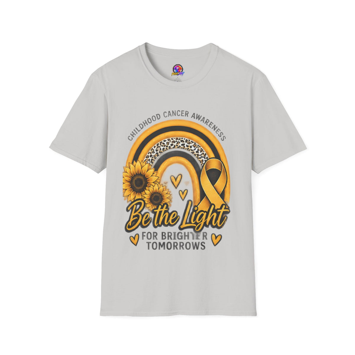 Be the Light Childhood Cancer Awareness T-Shirt