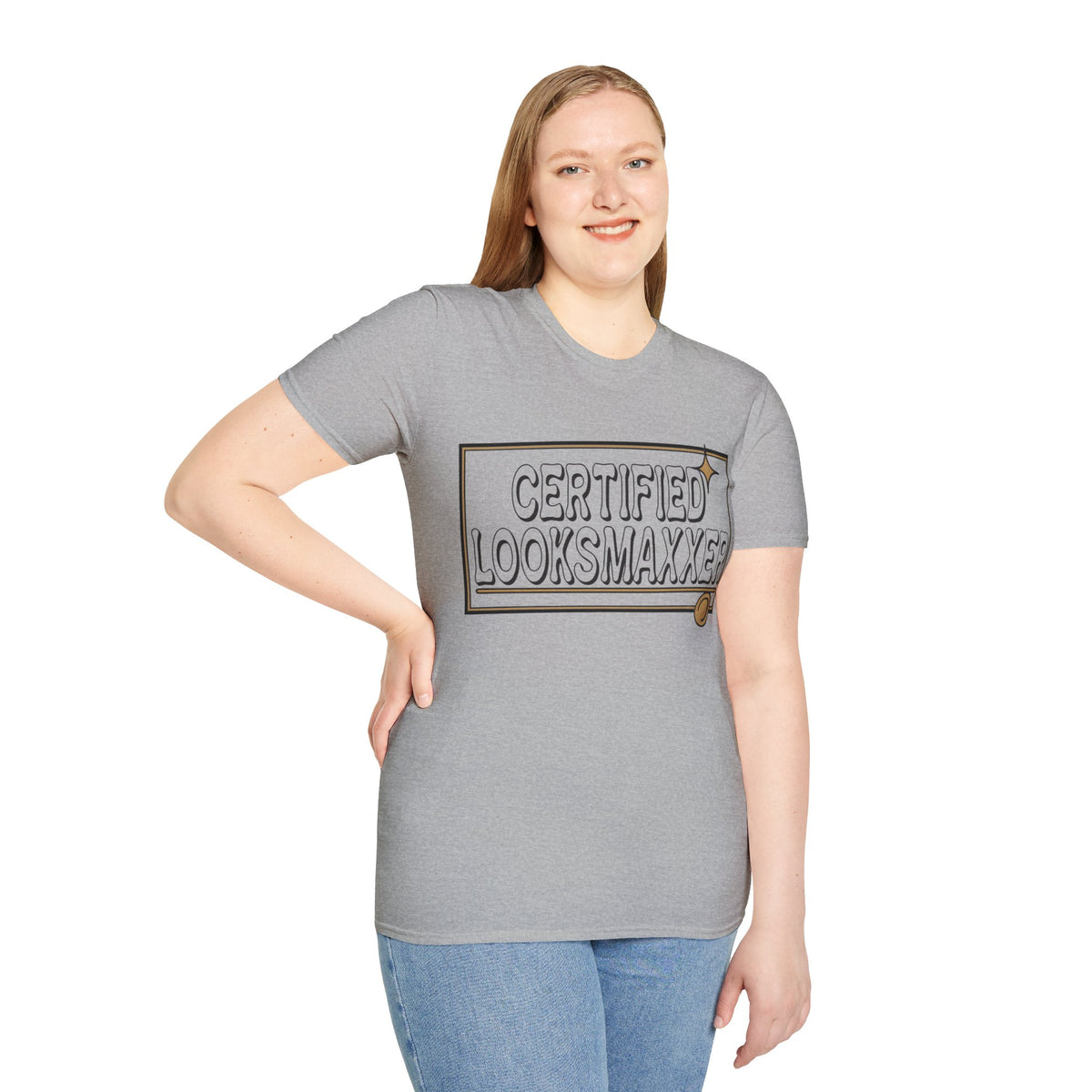 Certified Looksmaxxer T-Shirt — Funny Aesthetic Confidence Tee - Trending Now - August 2026