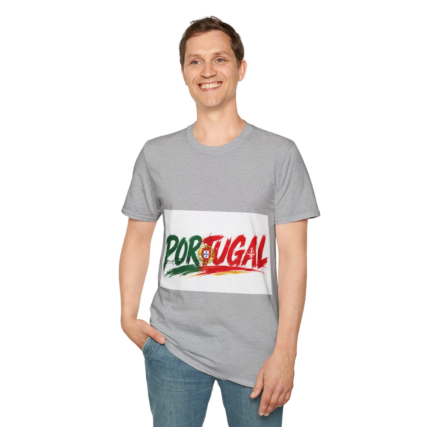 Portugal Flag Script T-Shirt — Portuguese Pride Tee