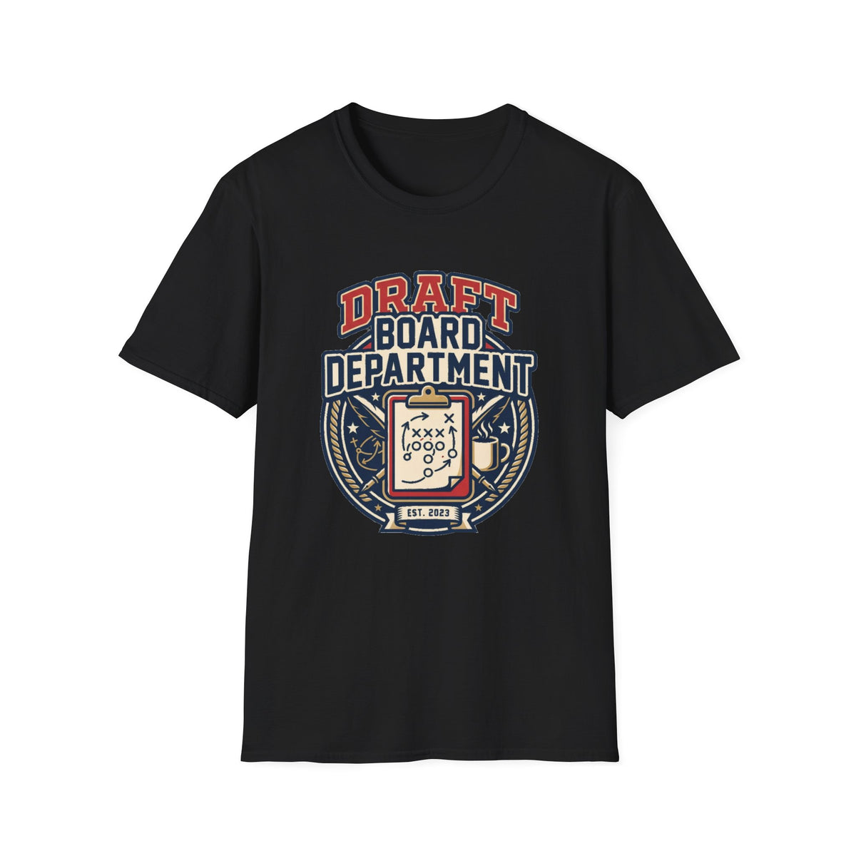 Draft Board Department Pocket Graphic T-Shirt — Vintage Skate/Streetwear Tee - Trending Now - August 2026