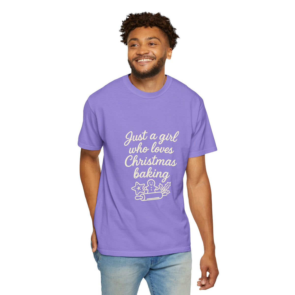 Christmas Baking T-Shirt — "Just a Girl Who Loves Christmas Baking" Holiday Tee- Trending Now - October 2026