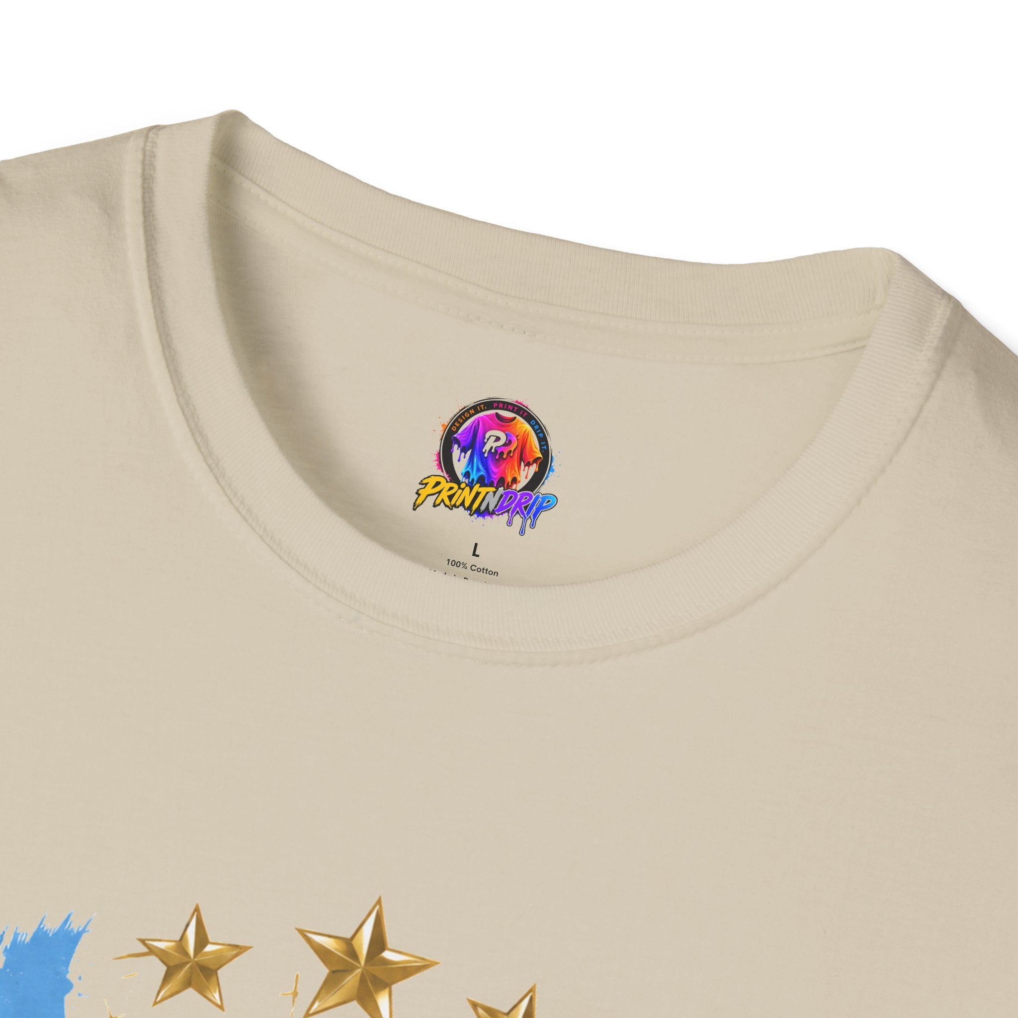 Argentina Sky Blue Magic Soccer T-Shirt — Argentinian Football Player Graphic Tee