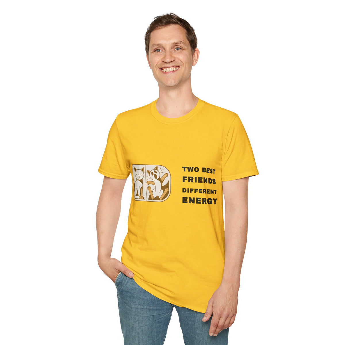 Cat and Dog T-Shirt — "Two Best Friends, Different Energy" Cute Pet Graphic Tee - Trending Now - September 2026