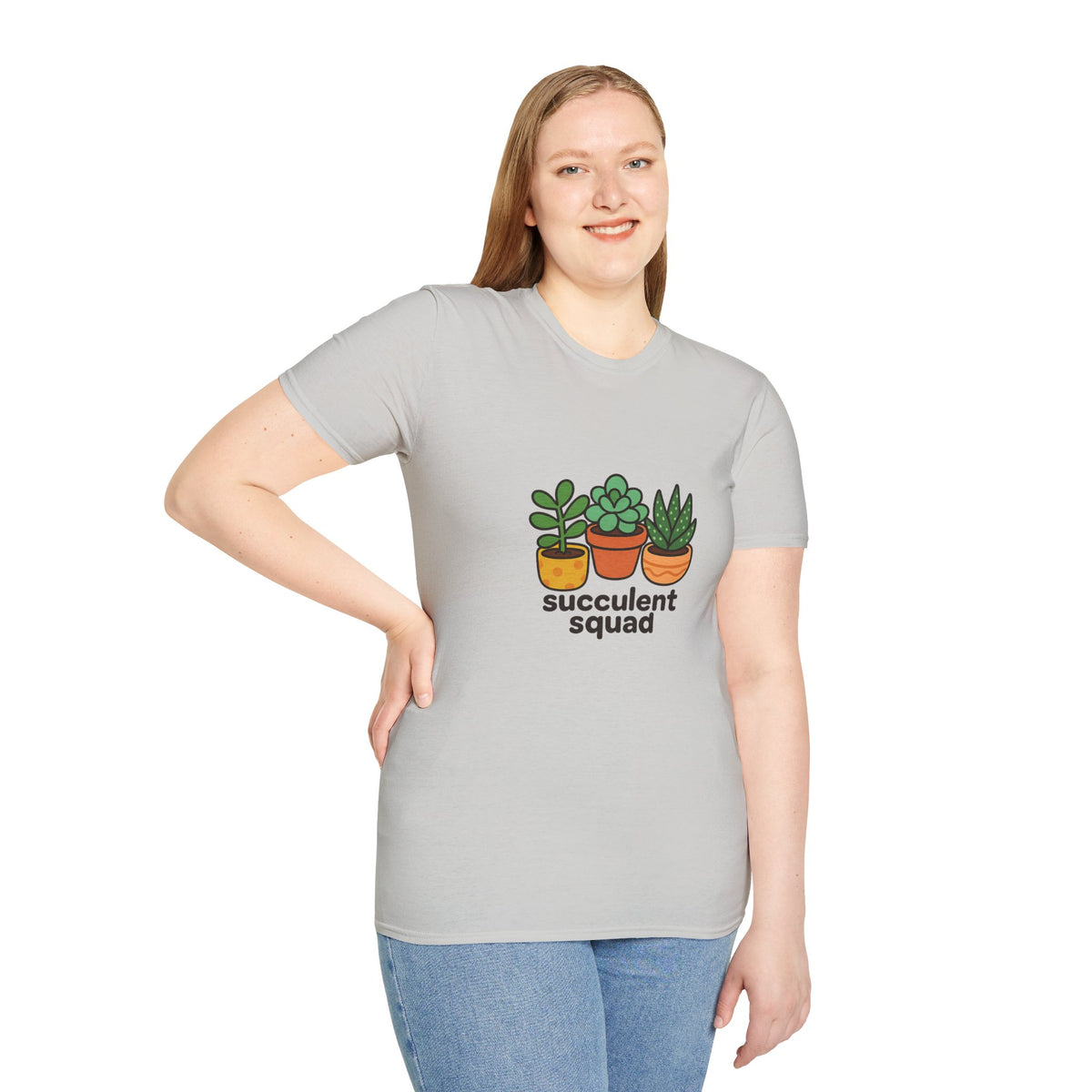 Succulent Trio T-Shirt — Cute Potted Plant Graphic Tee - Trending Now - August 2026