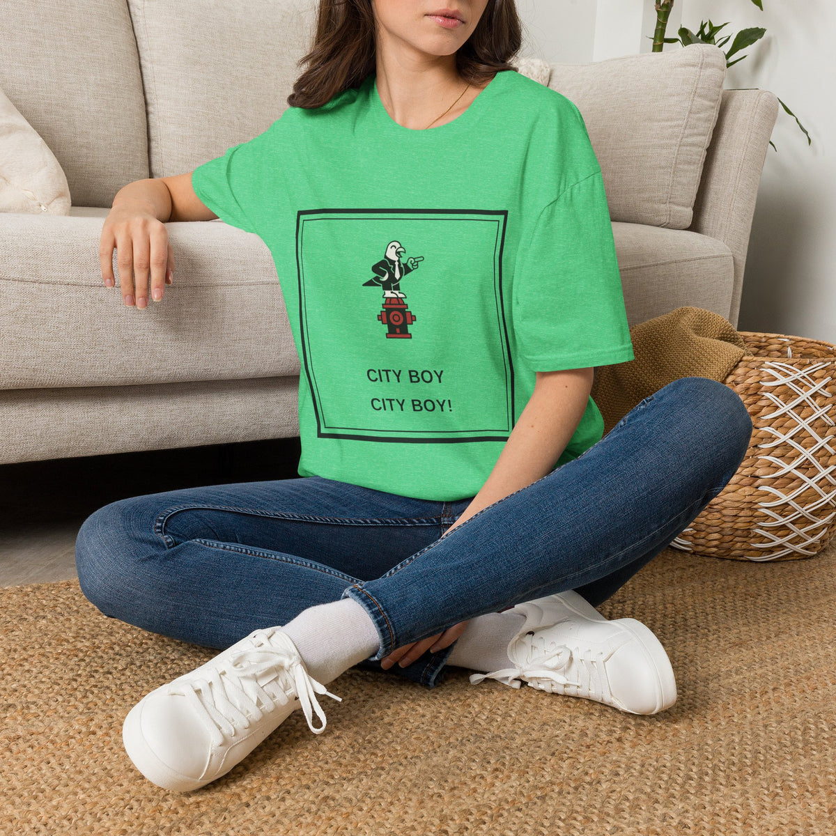 T-Shirt — “City Boy” Minimalist Skate Graphic Tee - Trending Now - August 2026