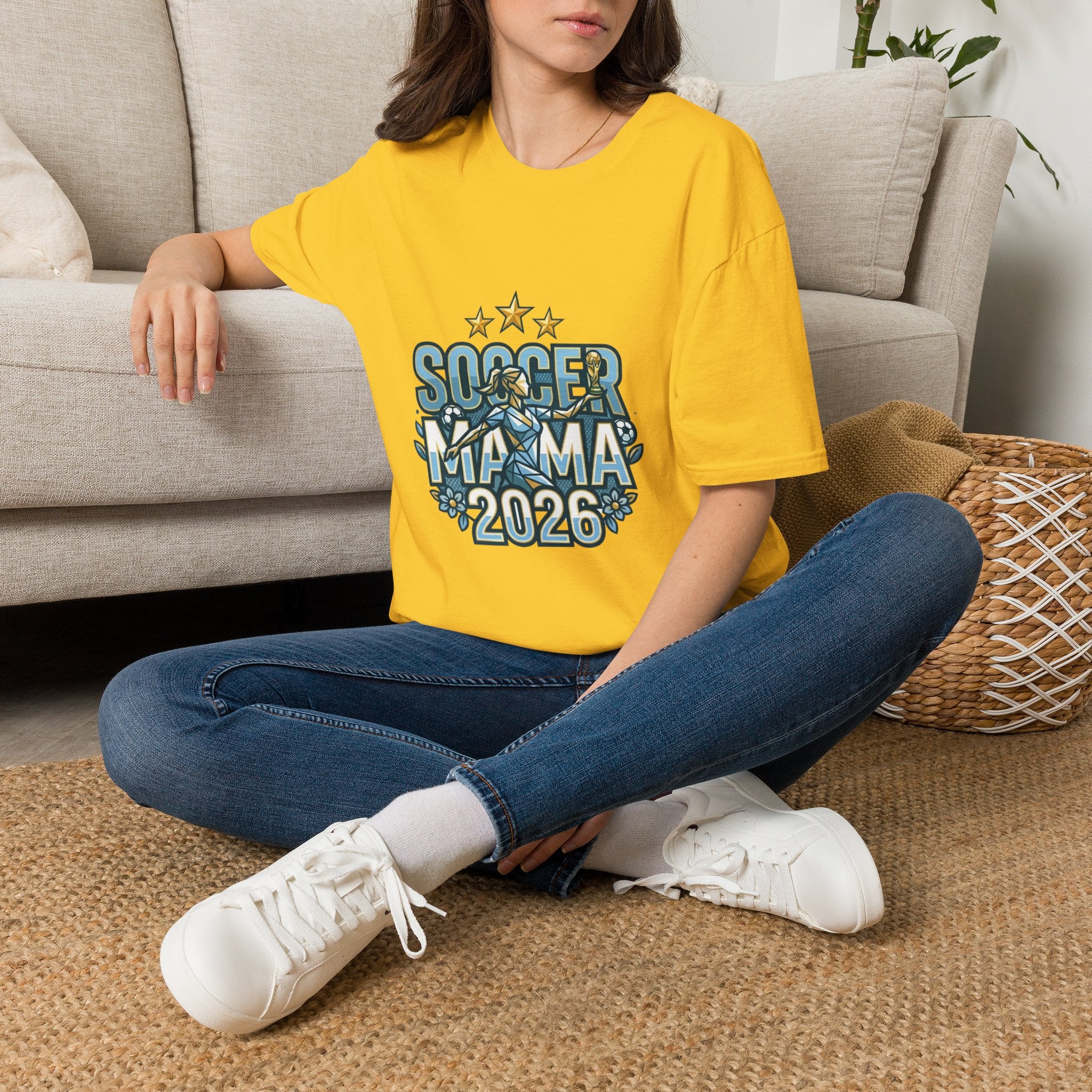 Soccer Mama 2026 T-Shirt — Women's Supporter Mom Tee