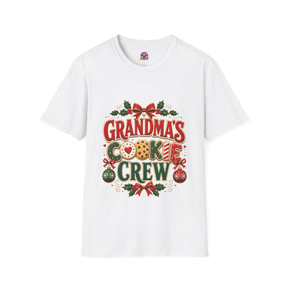 Grandma's Cookie Crew T-Shirt — Festive Christmas Baking Tee