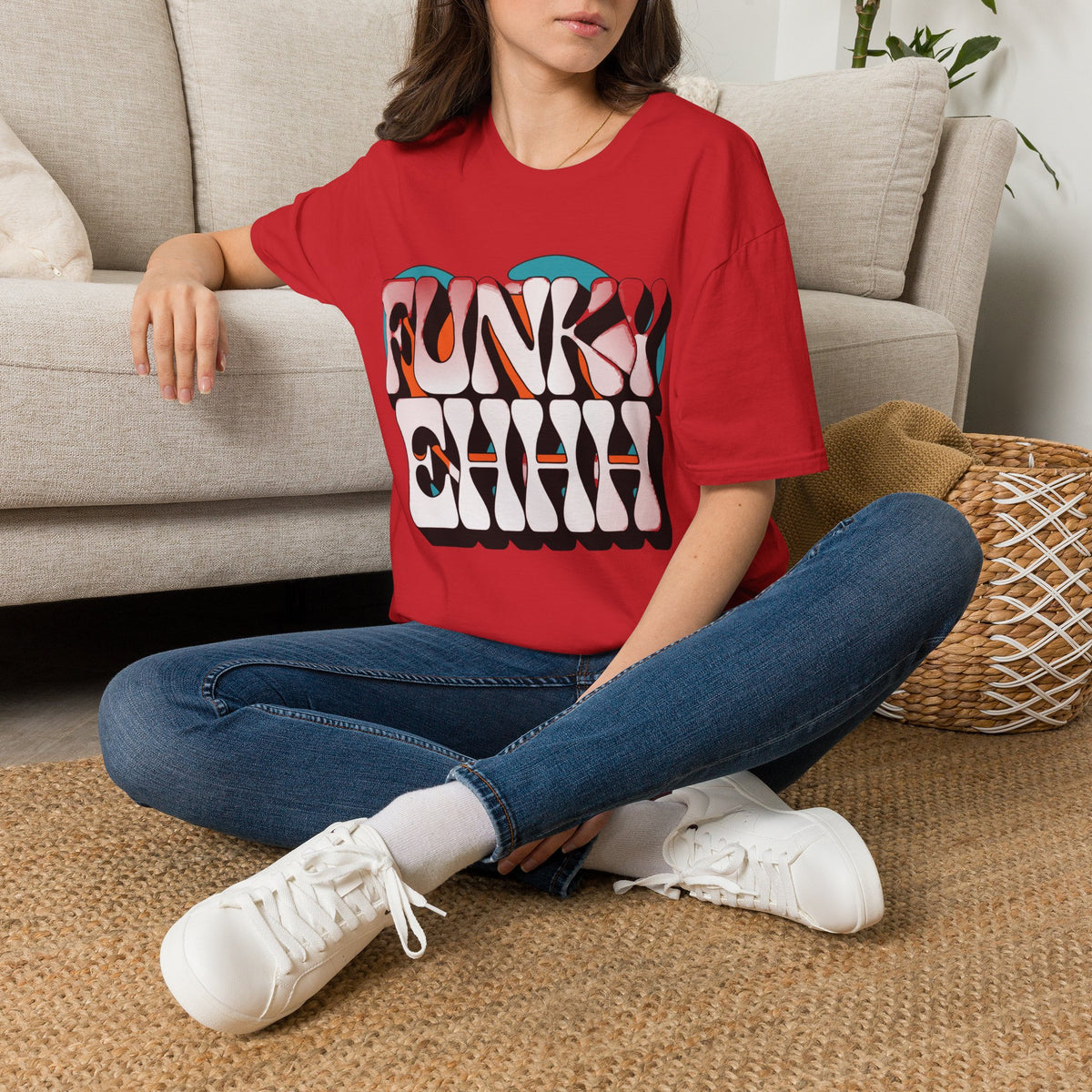 Funky Retro Graphic T-Shirt — Bold 70s Vibe "FUNKY" Tee - Trending Now - August 2026