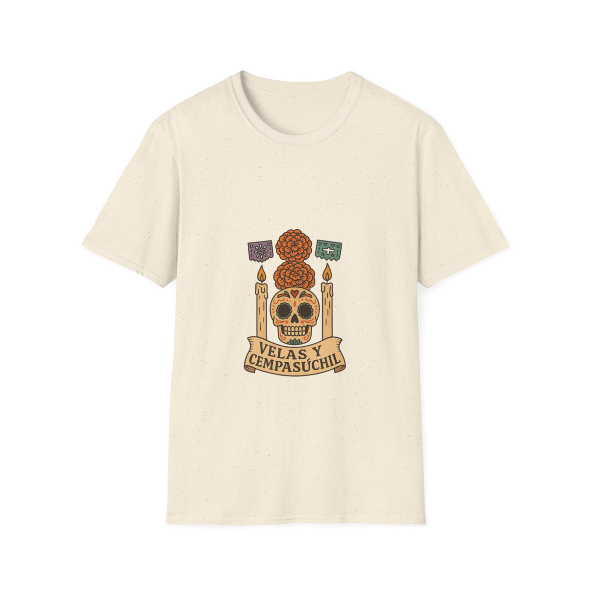 Day of the Dead Sugar Skull T-Shirt - Día de los Muertos Floral Skull Tee - Trending Now - October 2026