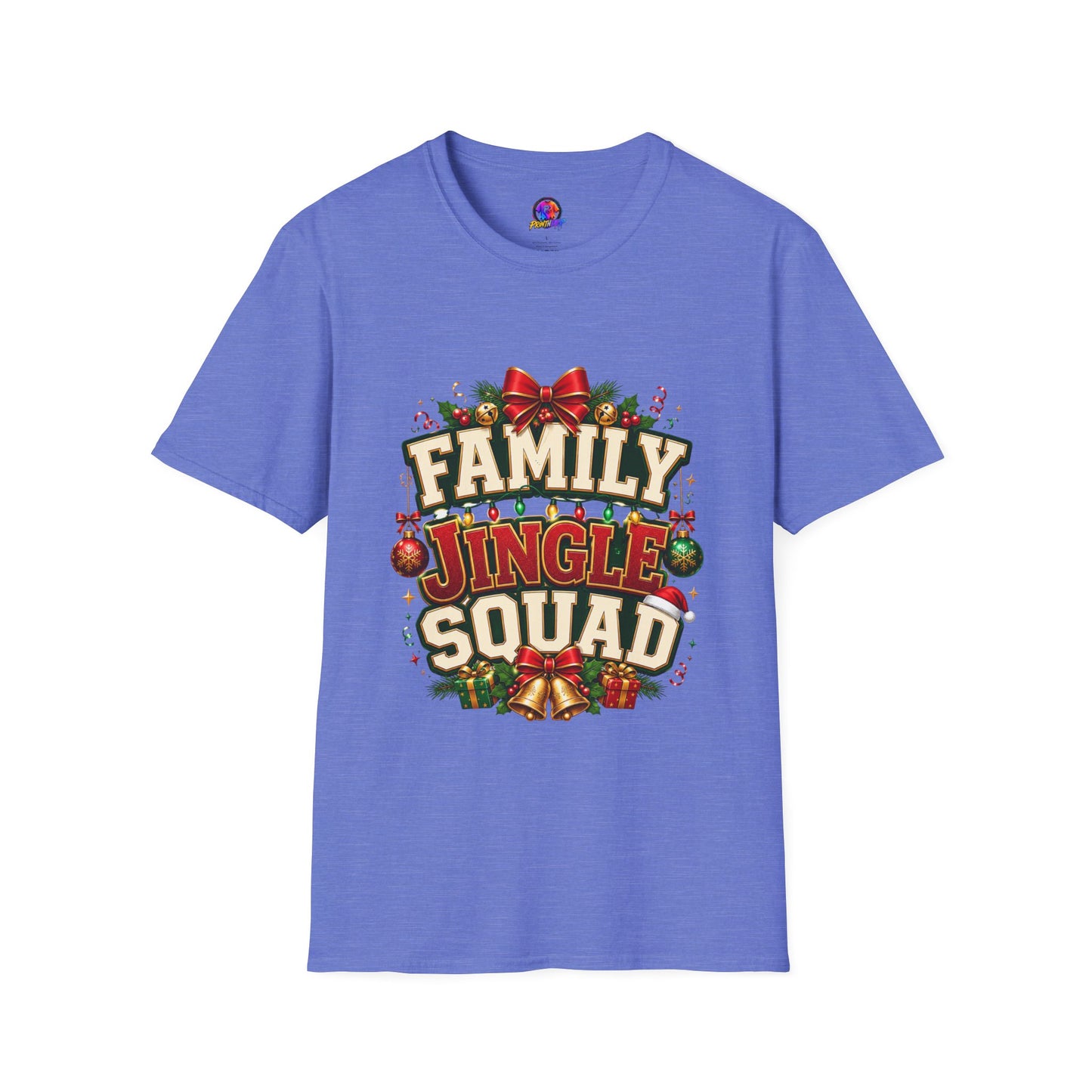 Family Jingle Squad Christmas T-Shirt — Festive Holiday Tee