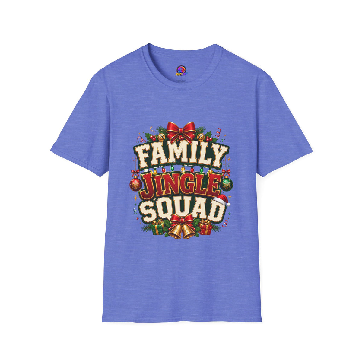 Family Jingle Squad Christmas T-Shirt — Festive Holiday Tee