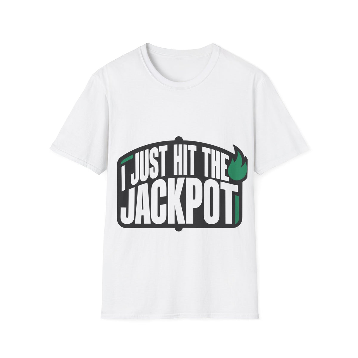 I Just Hit the Jackpot T-Shirt — Casual Lucky Win Graphic Tee- Trending Now - September 2026