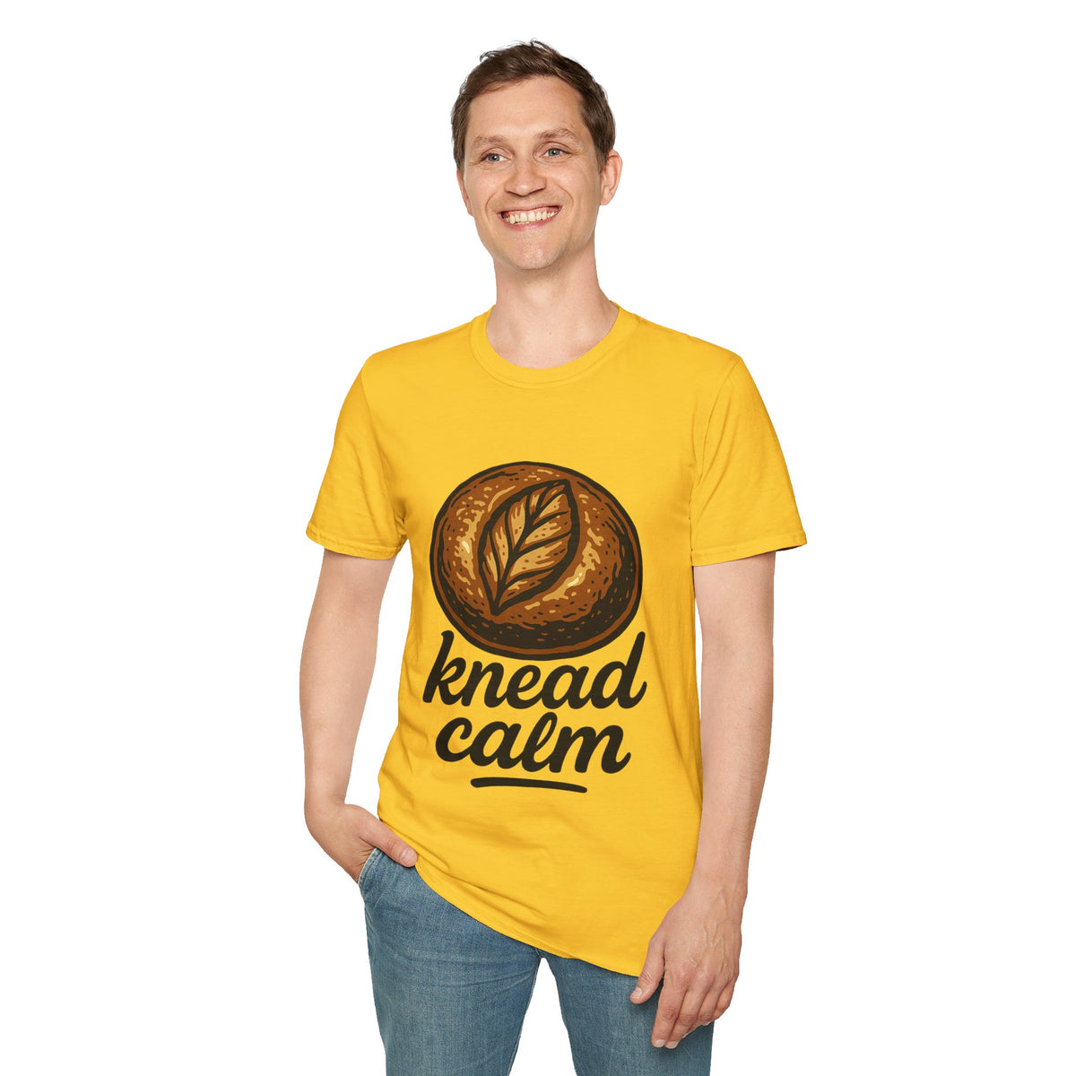 Autumn Moon Latte T-Shirt — Coffee Leaf Emblem Tee- Trending Now - September 2026