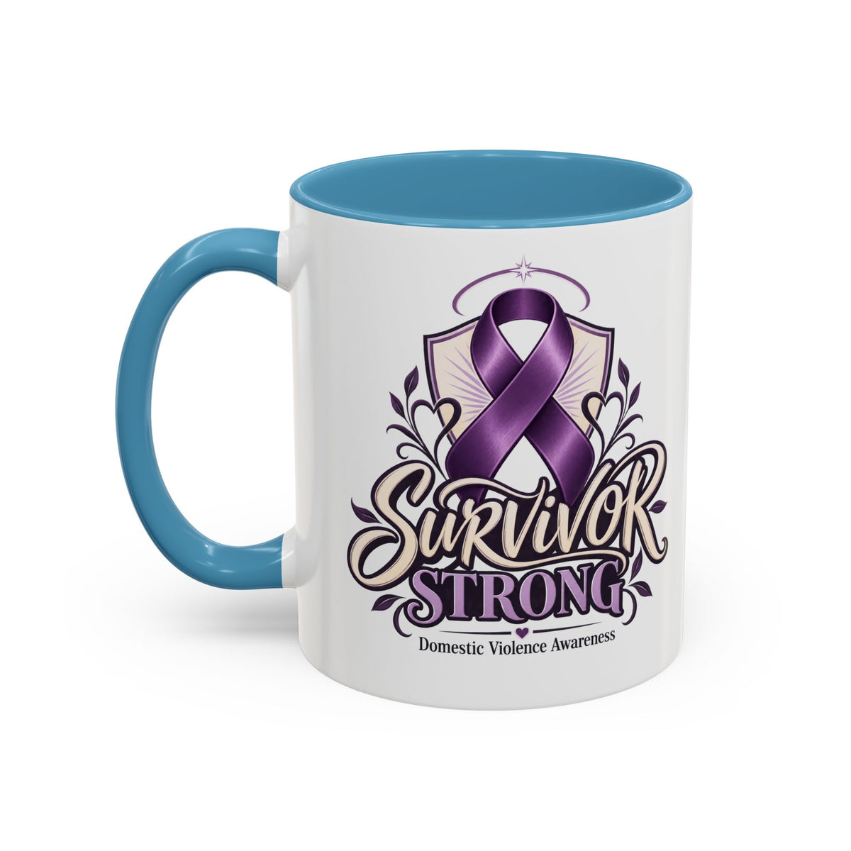 Domestic Violence Awareness Survivor Strong Coffee Mug