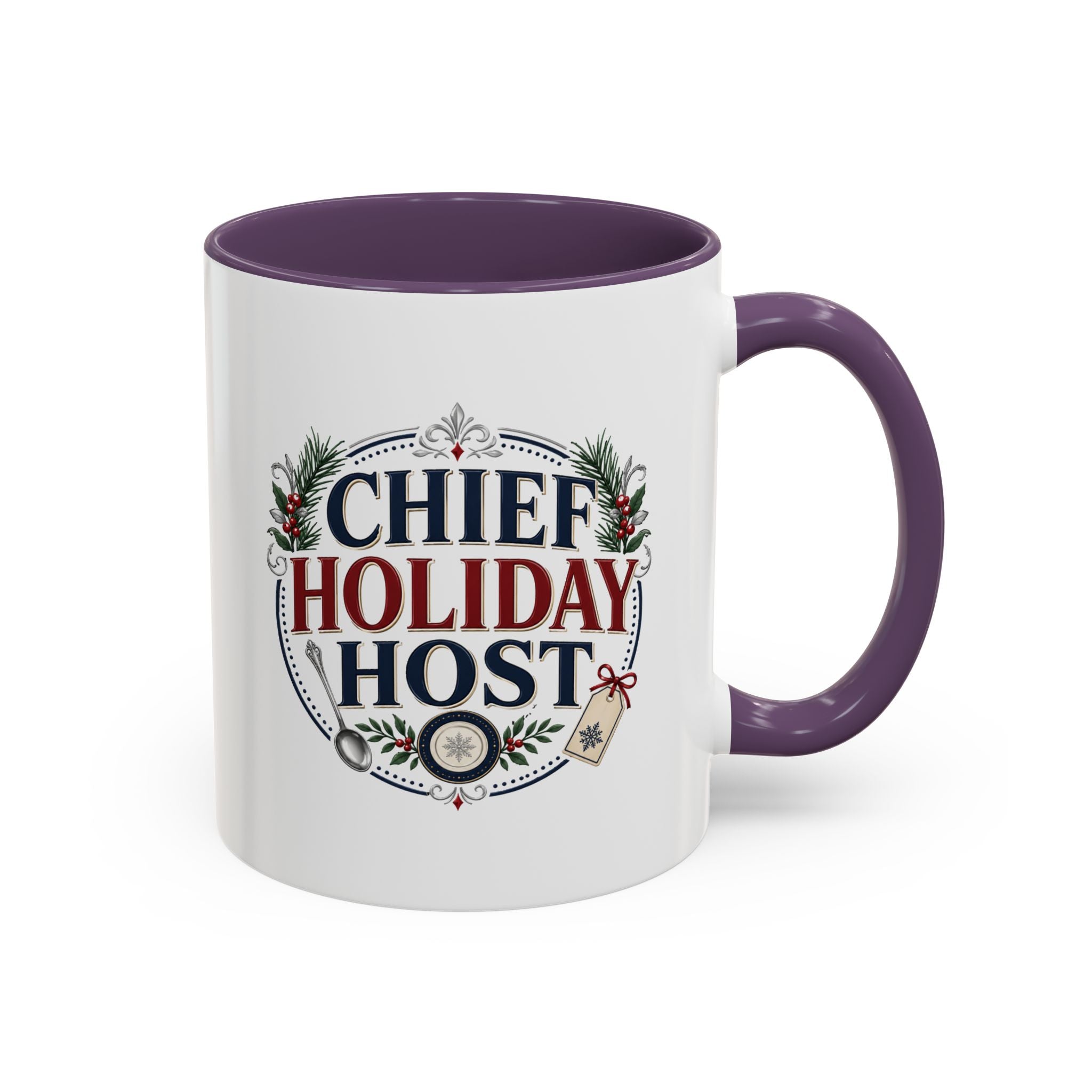 Christmas Chief Holiday Host Coffee Mug — Festive Christmas Morning Gift