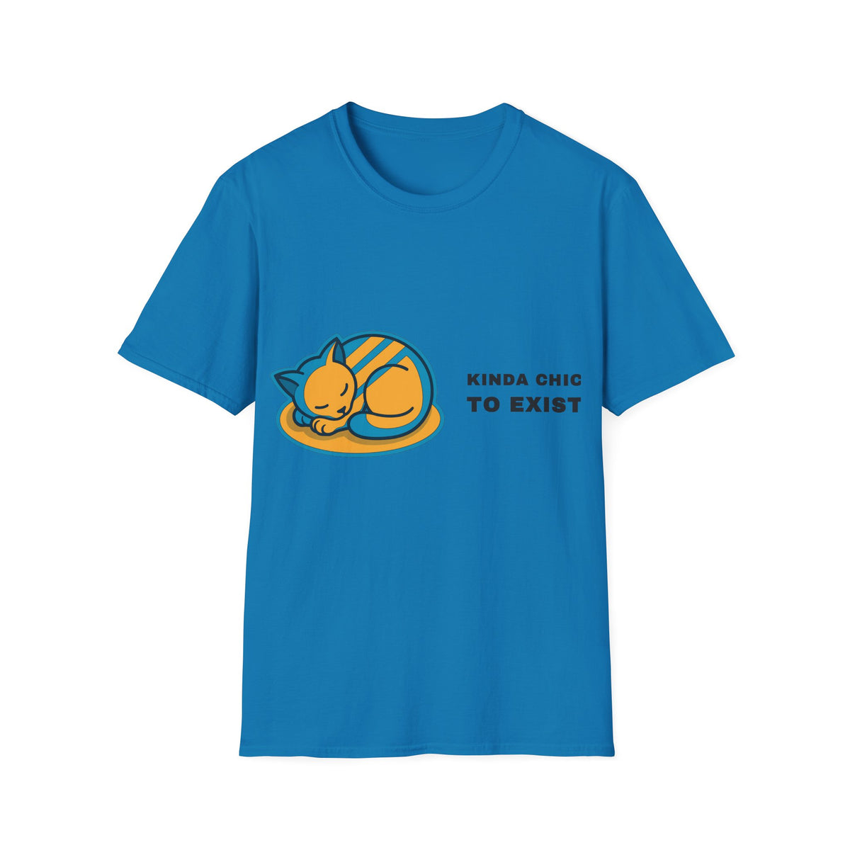 Cat Nap T‑Shirt - 'Kinda Okay To Exist' Cute Sleeping Cat Graphic Tee - Trending Now - September 2026