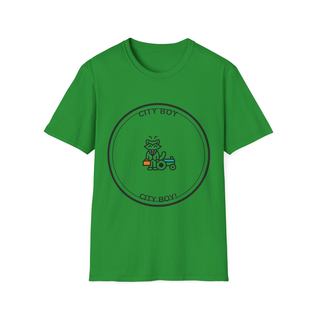 City Boy T-Shirt — Cute Cartoon Scooter Logo Tee - Trending Now - August 2026