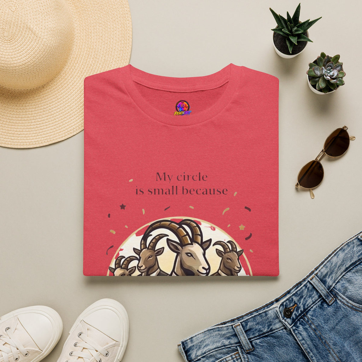 Capricorn Zodiac T-Shirt — "My Standards Are High" Astrology Tee