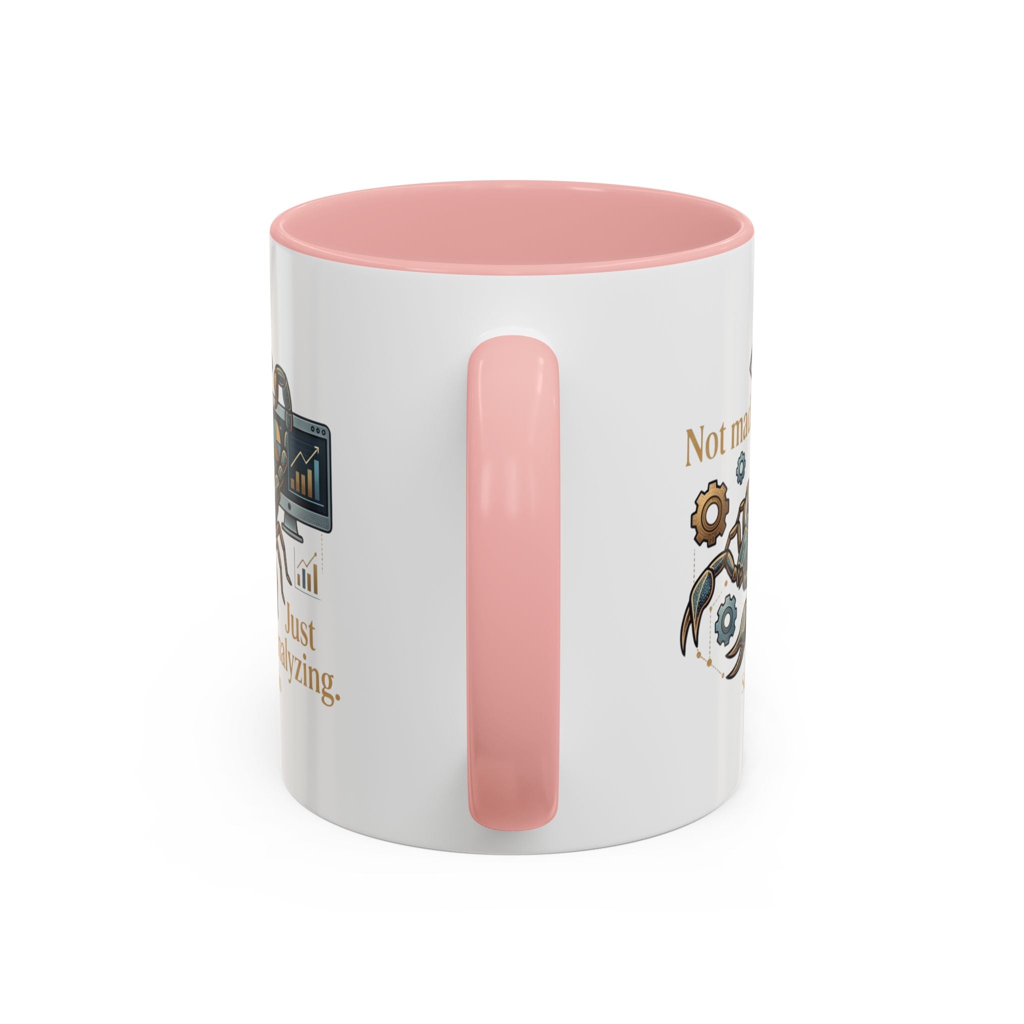 Scorpio Coffee Mug — "Not Mad. Just Analyzing." Accent 11/15oz
