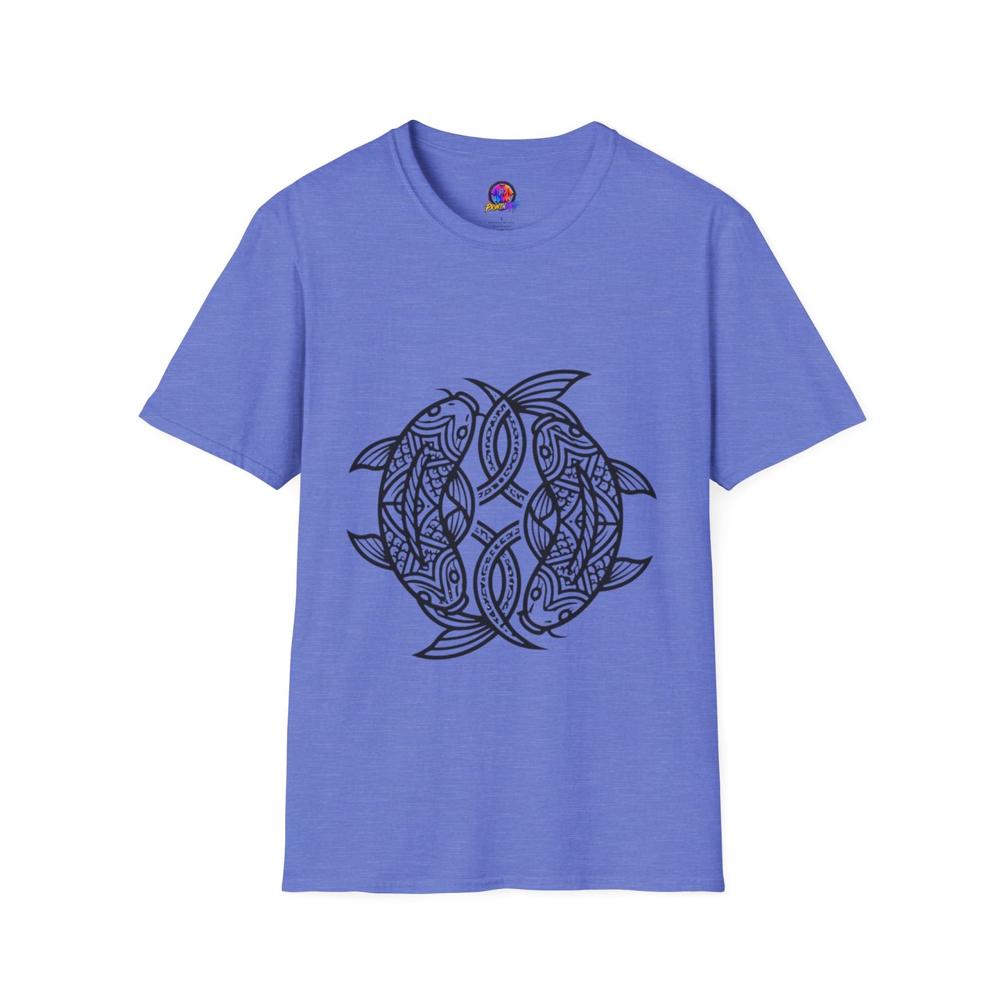 T-Shirt — Intricate Tribal Turtle Line Art Graphic Tee