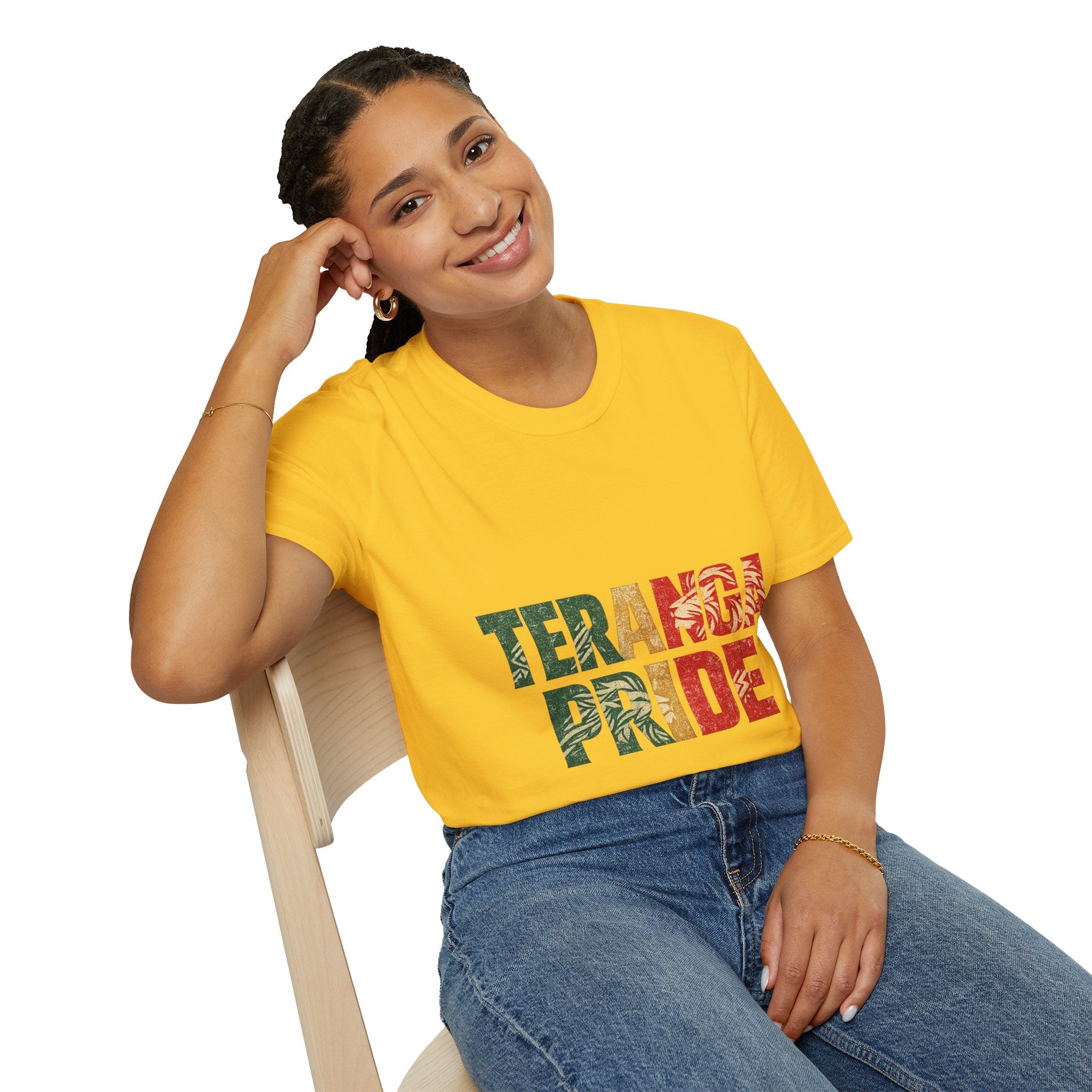 Senegal Teranga Pride T-Shirt — Senegalese Culture Floral Graphic Tee