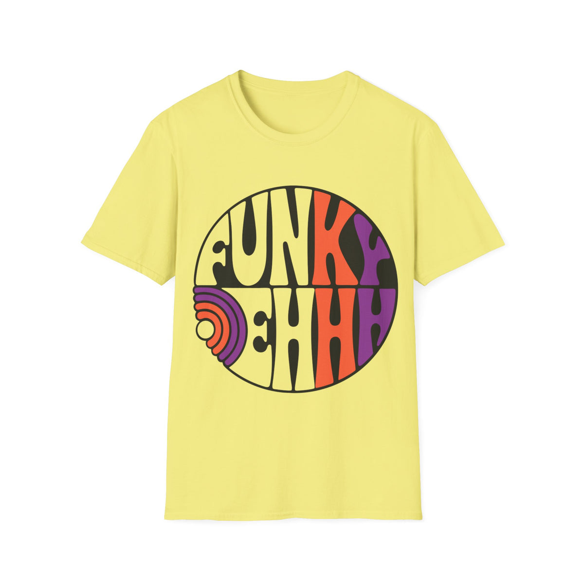 Funk Vibes Graphic T-Shirt — Retro 70s Circle Design - Trending Now - August 2026