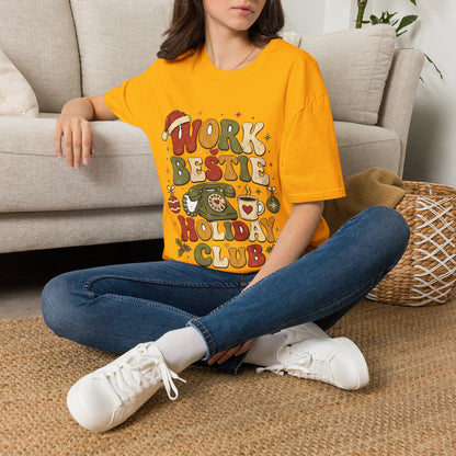 Work Bestie Holiday Club T-Shirt