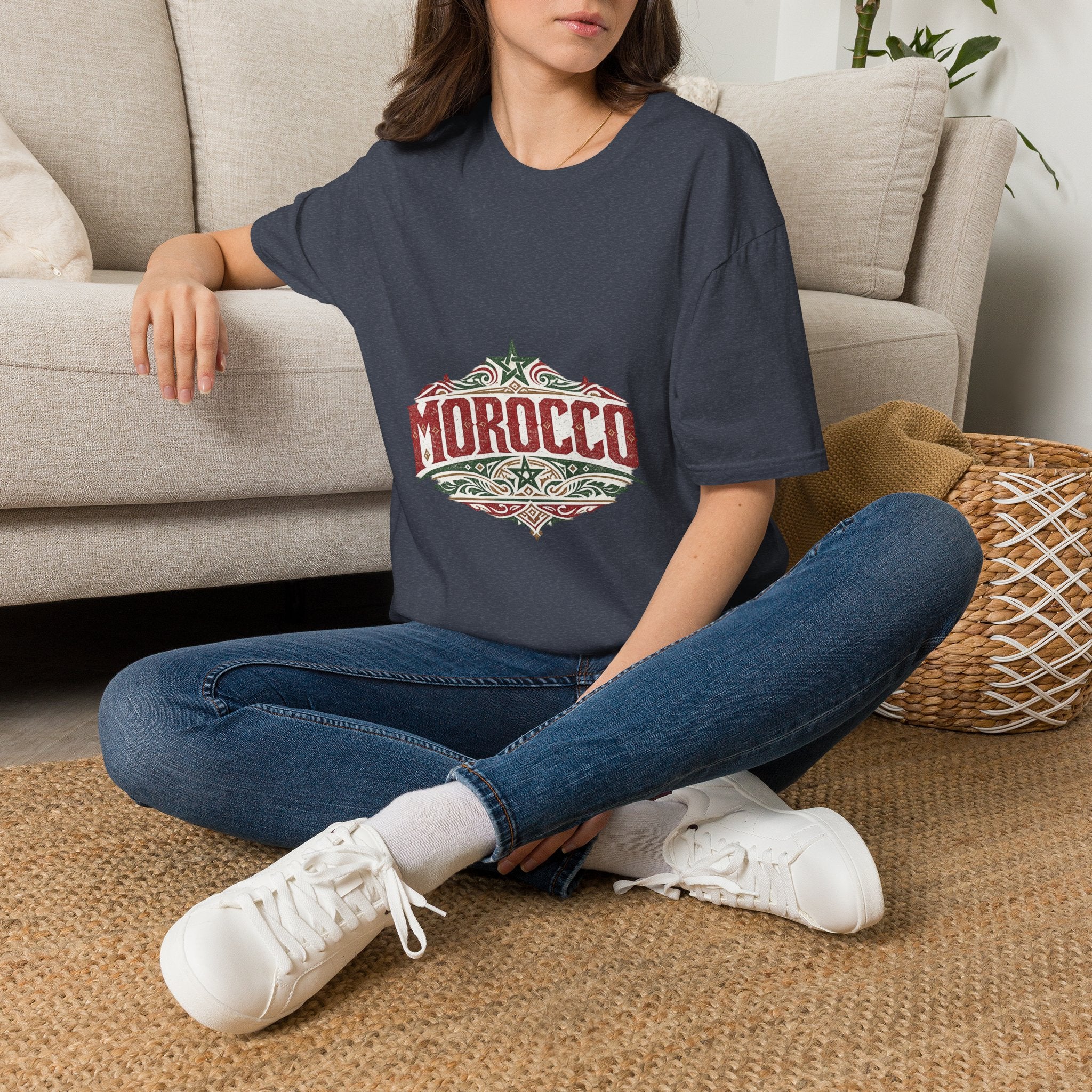 Morocco Vintage Graphic T-Shirt — Retro Travel Tee