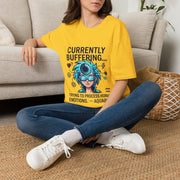 Currently Buffering T-Shirt — Funny Aquarius Zodiac Tee
