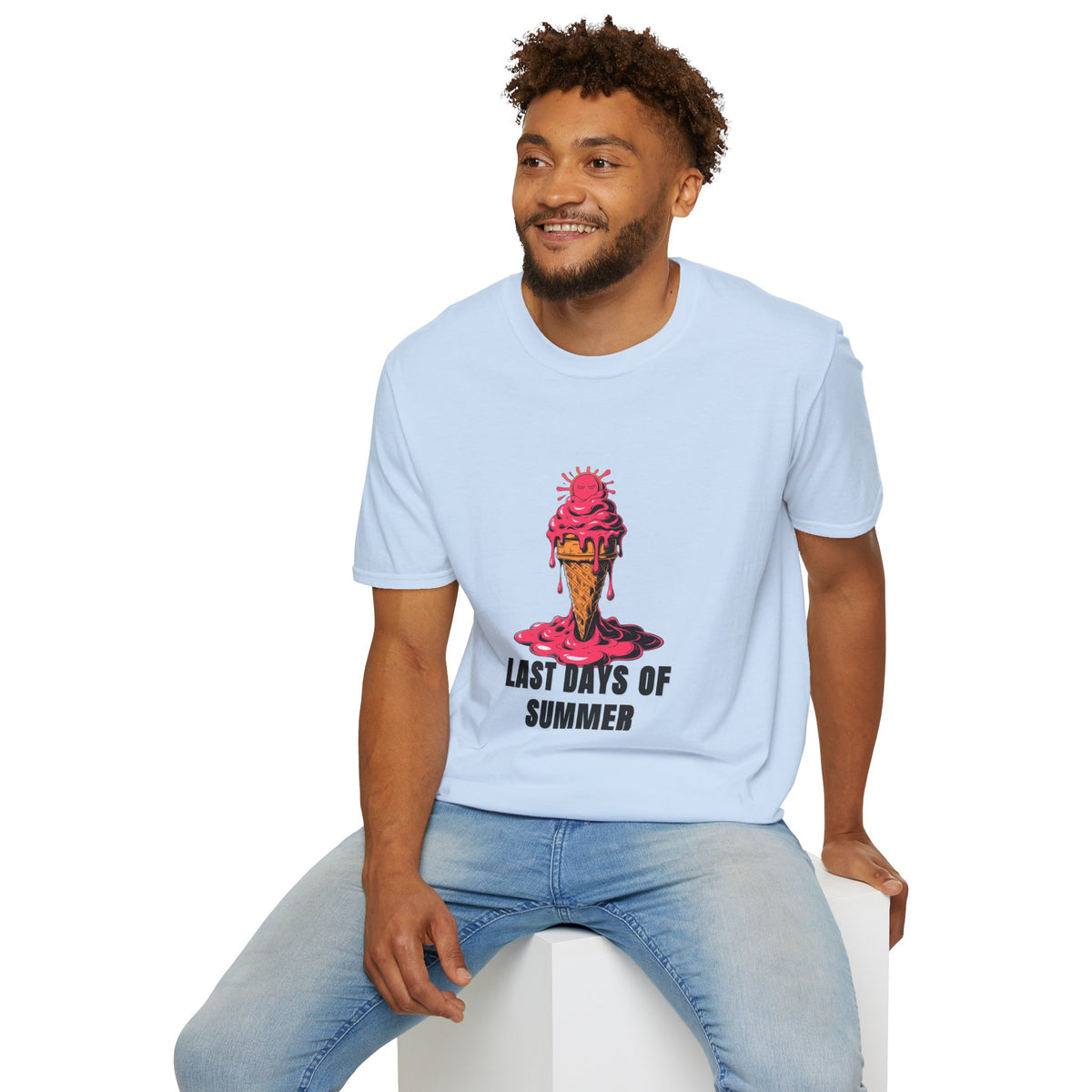 Ice Cream Melt T-Shirt — "Last Days of Summer" Graphic Tee - Trending Now - August 2026