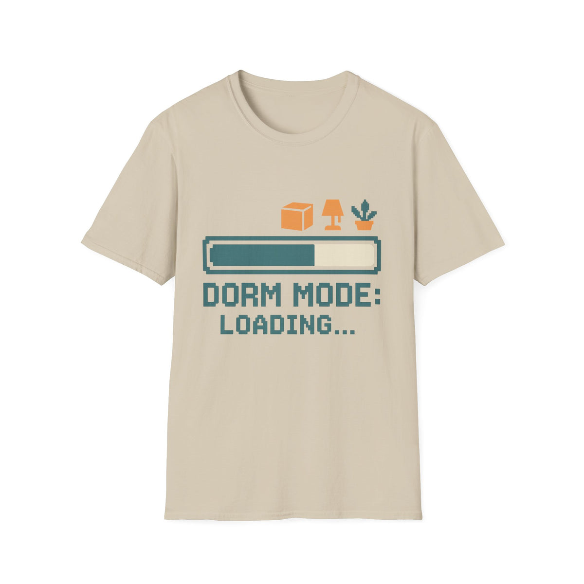 Dorm Mode Loading T‑Shirt — Funny Moving/College Moving Tee - Trending Now - August 2026