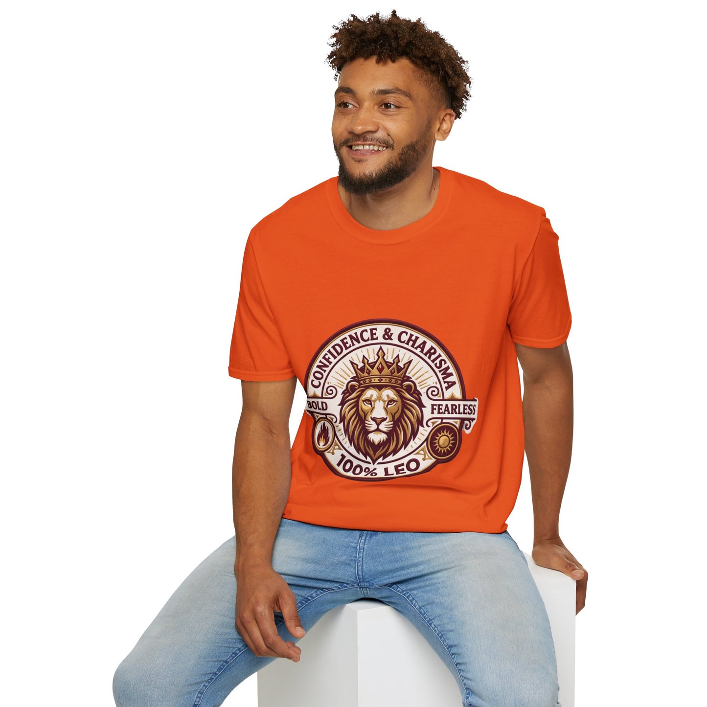 Leo Zodiac T-Shirt — Confidence & Charisma Lion Horoscope Tee