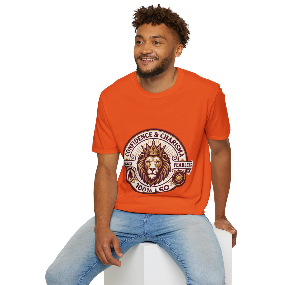 Leo Zodiac T-Shirt — Confidence & Charisma Lion Horoscope Tee